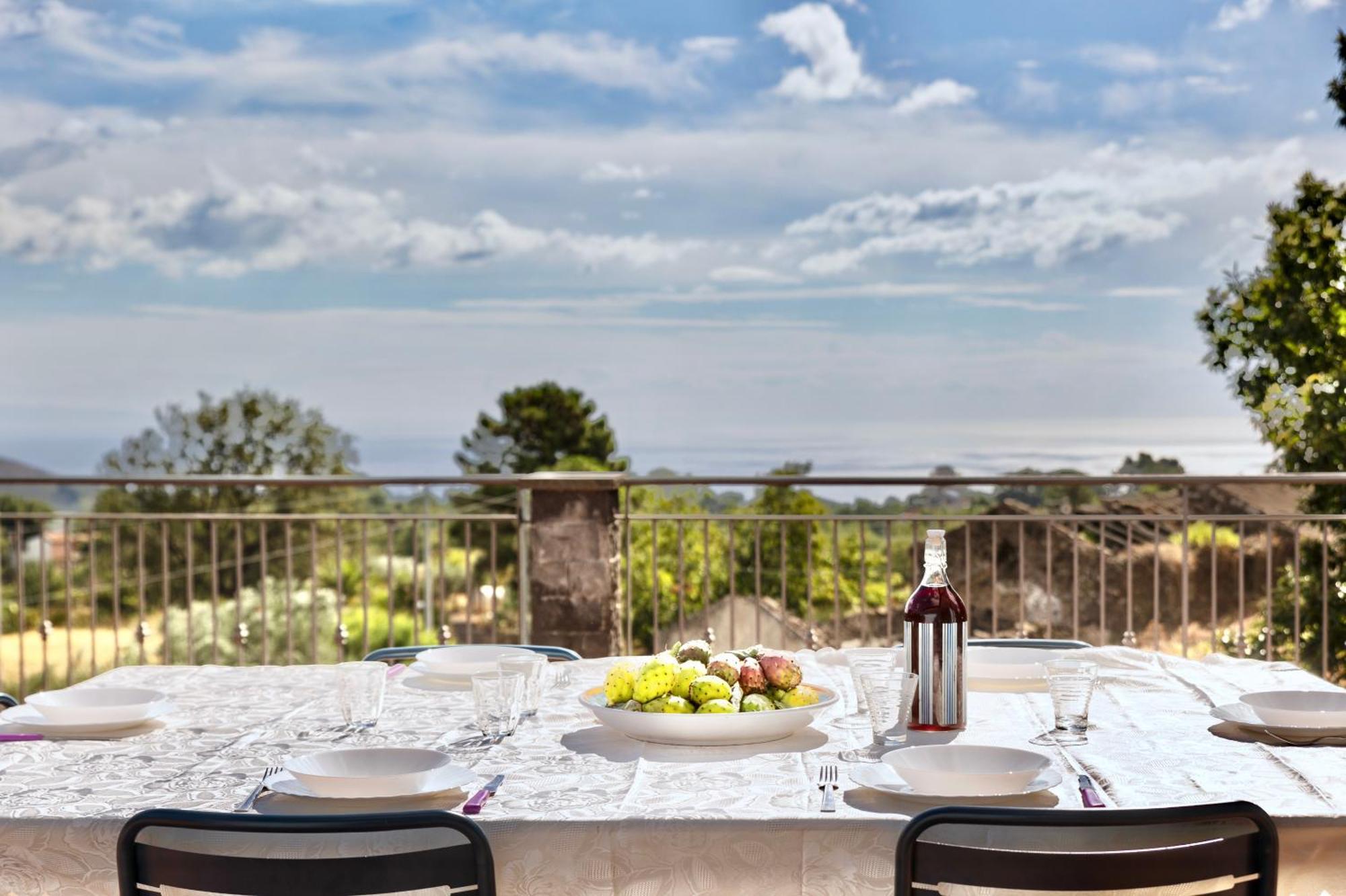 פיידימונטה אטנאו Villa Melany Casa Vacanza מראה חיצוני תמונה